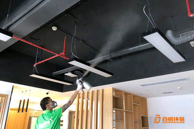 佛山辦公室裝修除甲醛公司百悅環保正規除甲醛公司